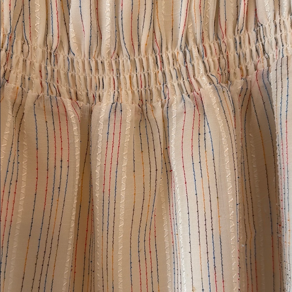 Striped Ruffle Sundress - Picture 2 of 6
